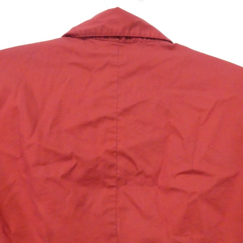 SMART SET | small | Elegant Red Long Sleeve Button-Up Shirt - Picture 11 of 16